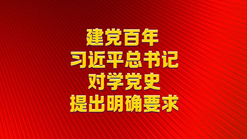 建黨百年，習(xí)近平總書記對學(xué)黨史提出明確要求