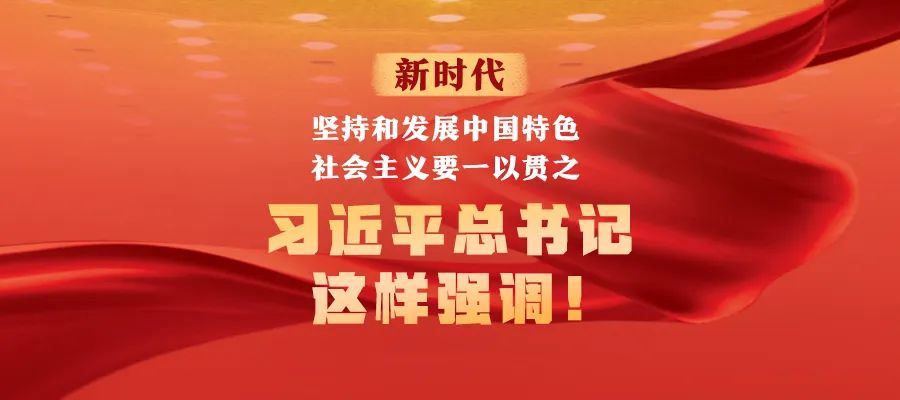 新時(shí)代堅(jiān)持和發(fā)展中國特色社會(huì)主義要一以貫之，習(xí)近平總書記這樣強(qiáng)調(diào)！